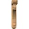 Ekena Millwork Merced Arts and Crafts Smooth Bracket w/ Offset Brace, Western Red Cedar, 5 1/2"W x 30"D x 30"H BKT0604X30X30MRC03SWR - alternate 3